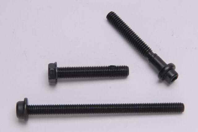 Fasteners that are shaved, drilled and tapped